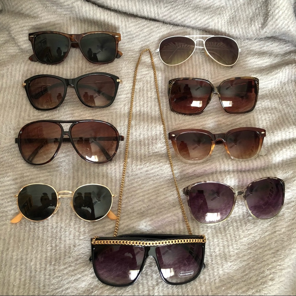 9 Pairs of Sunglasses